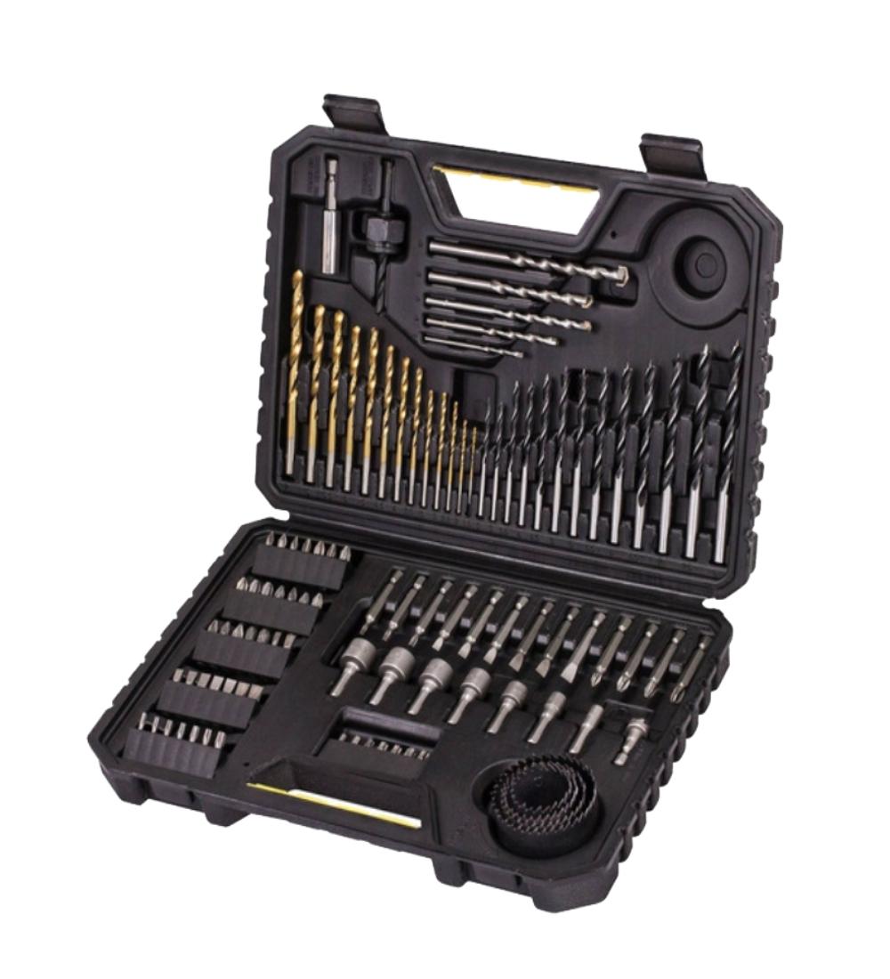 SET MECHAS+PUNTAS STANLEY 100 PIEZAS